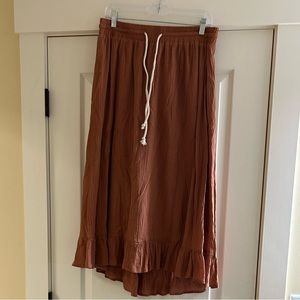 Burnt Orange Skirt